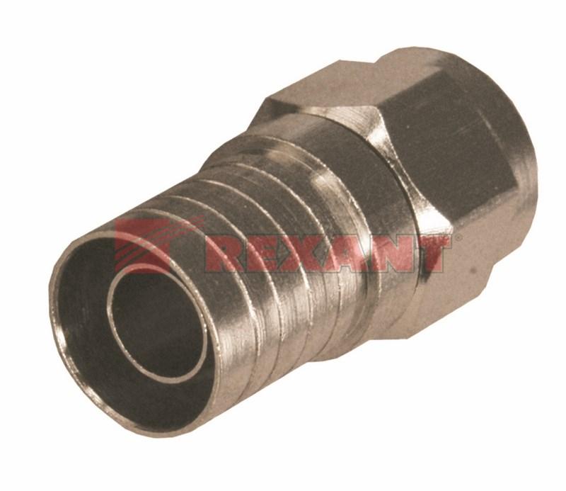 РАЗЪЕМ  F-разъем  RG-6  обжим  | 05-4031 | REXANT — миниатюра 2