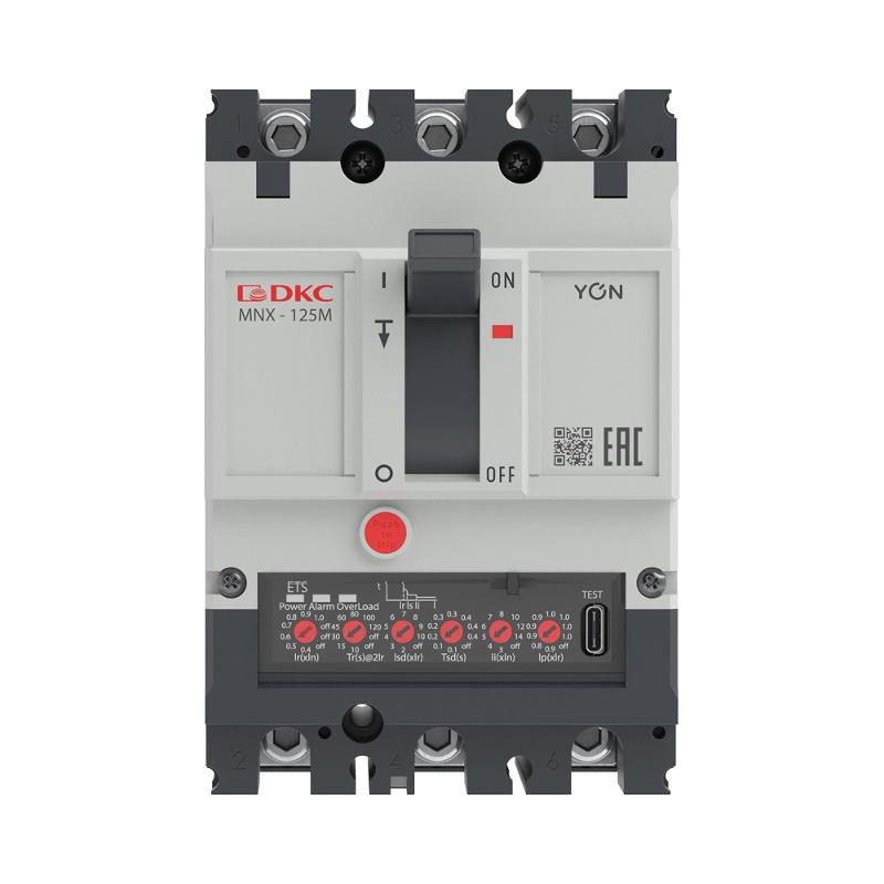 Авт. выкл. YON pro MNX125M 3P 32A 100kA при AC415V расц. ETS | MNX125M3PETS0032 | DKC — миниатюра 3