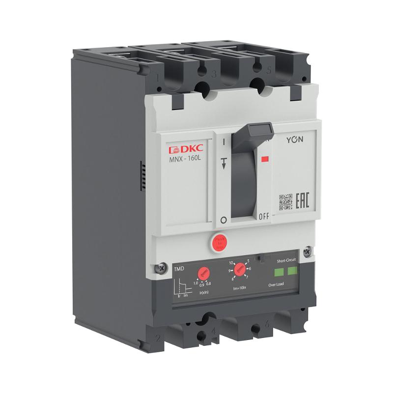Авт. выкл. YON pro MNX160L 3P 160A 70kA при AC415V расц. TMD | MNX160L3PTMD0160 | DKC — DKC (ДКС)