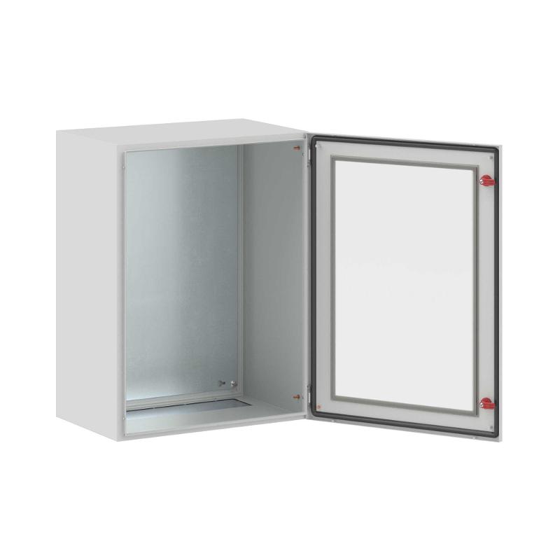 Корпус сварной навесной ST с прозрачной дверью и М/П ВхШхГ  800 x 600 x 400 | R5STX0864 | DKC — миниатюра 2
