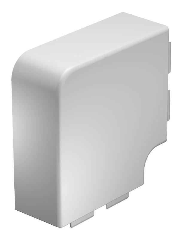 Крышка плоского угла кабельного канала WDK 60x130 мм (ПВХ,белый) (WDK HF60130RW) | 6192947 | OBO Bettermann — OBO Bettermann