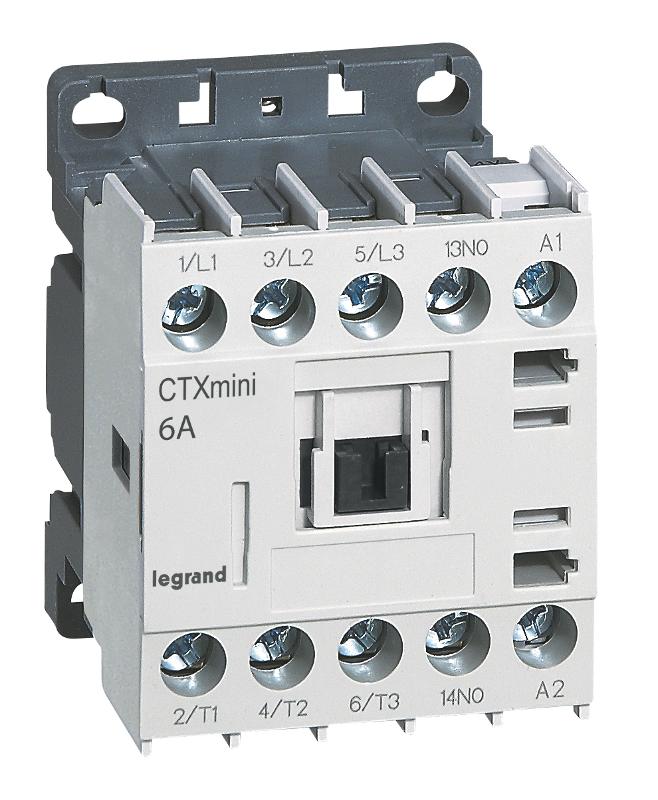 Контактор CTX3 Мини 3P 6A 1но ~230В | 417006 | Legrand — Legrand