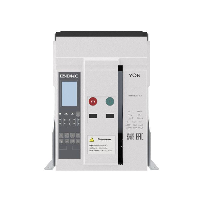 Воздушный автоматич. выкл. YON pro ANX10N 3P 1000 А 66 кА, тип. S, расц. ETH, стацион., гор./верт. подкл., упр. 220 В AC | ANX10NS3FH722200K | DKC — миниатюра 2