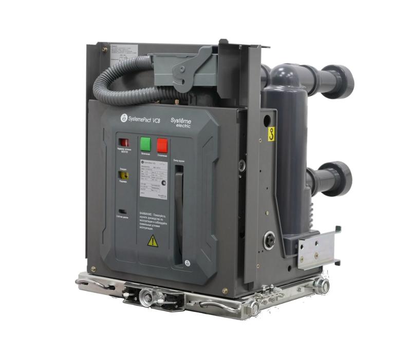 Вакуум. выкл. выкат. VEH 10кВ 630А 20кА, MCH AC/DC220В, MX/XF AC/DC220В 210мм, 58-конт. разъем | VEH10W0620V2V2MAAAA | SE — фото 1 | Sento