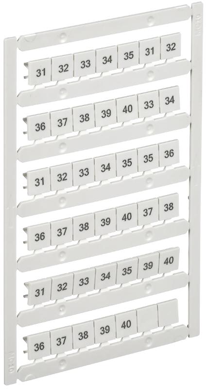 ARMAFIX Маркер для CTS 10мм2 "31-40"  | AF-CT10D-M-010-04 | IEK (ИЭК) — IEK (ИЭК)