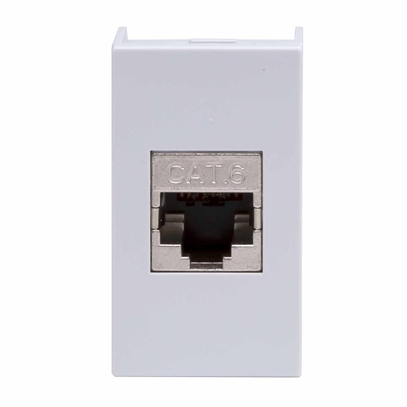 Розетка RJ-45 кат.6,экр,Viva,1 мод.,серая | 45168 | DKC — DKC (ДКС)