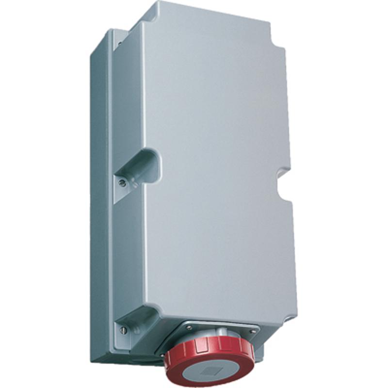 Розетка для монтажа на поверхность с подключением шлейфа 4125RL7W, 125A, 3P+N+E, IP67, 7ч | 2CMA168537R1000 | ABB — ABB