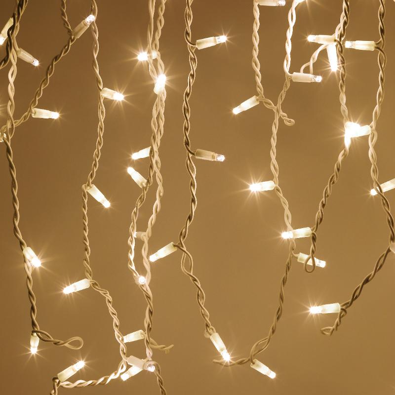 Светодиодная новогодняя гирлянда ERAPS-SP1 сеть 3 м тёплый белый свет 600 LED | Б0051893 | ЭРА — ЭРА (Энергия света)