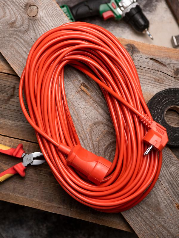 Удлинитель "Зевс 2.0" 40м c  заземлением ПВС 3*1 16А/3,5кВт PROxima  | USB02-16-310-1-40 | EKF — миниатюра 6