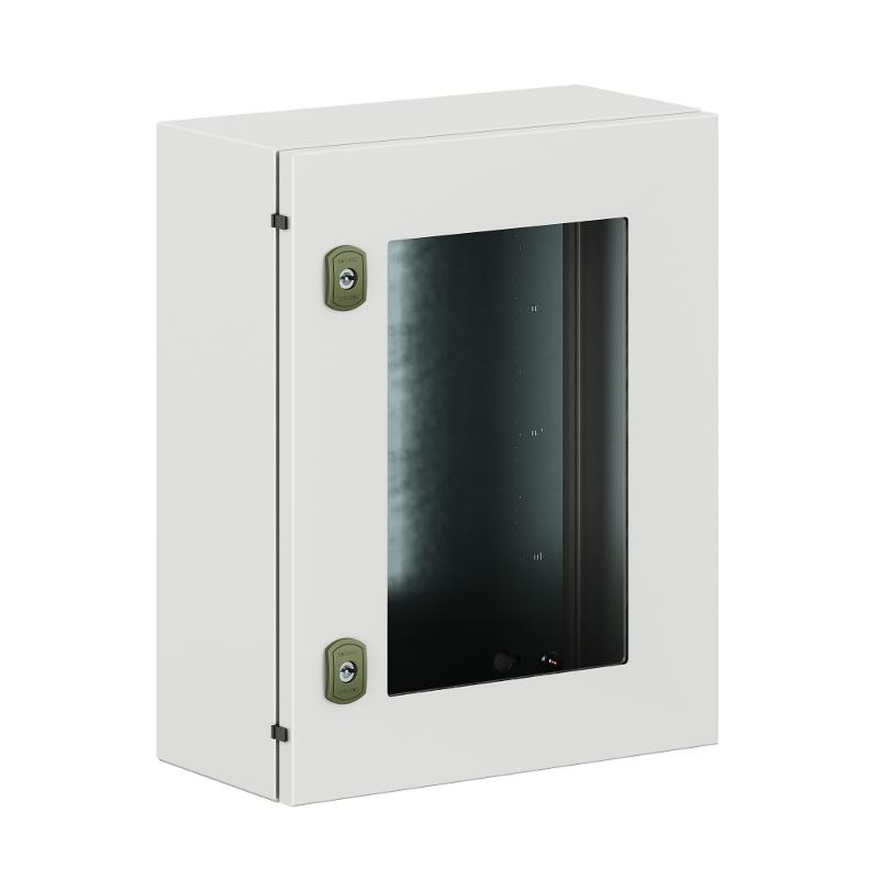 Корпус навесной уличный ST Outdoor с М/П с прозрачной дверью ВxШxГ 500x400x200 мм, IP66 | R5STX0542-OUTDOOR | DKC — миниатюра 1