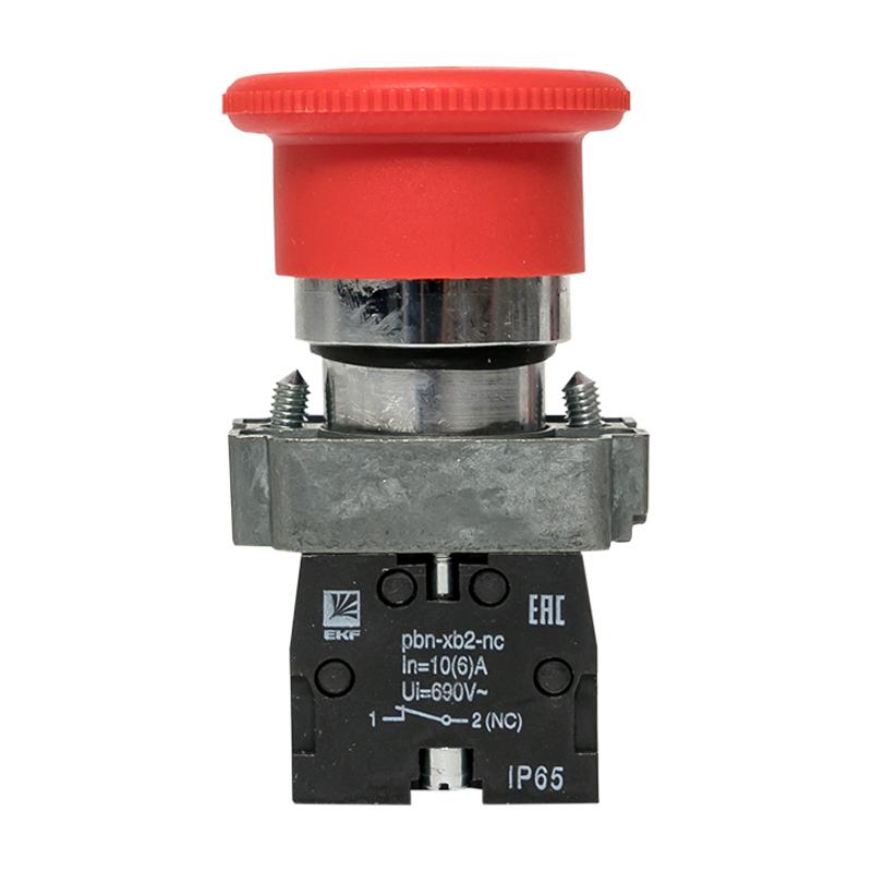 Кнопка BS542 поворотная красная грибок NC IP65 PROxima | xb2-bs542-65 | EKF — миниатюра 4