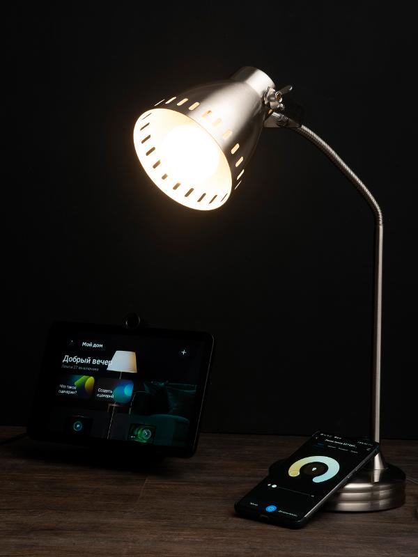Лампа светодиодная LED Умная Connect 8Вт WIFI RGBW E27 | slwf-e27-rgbw | EKF — миниатюра 6