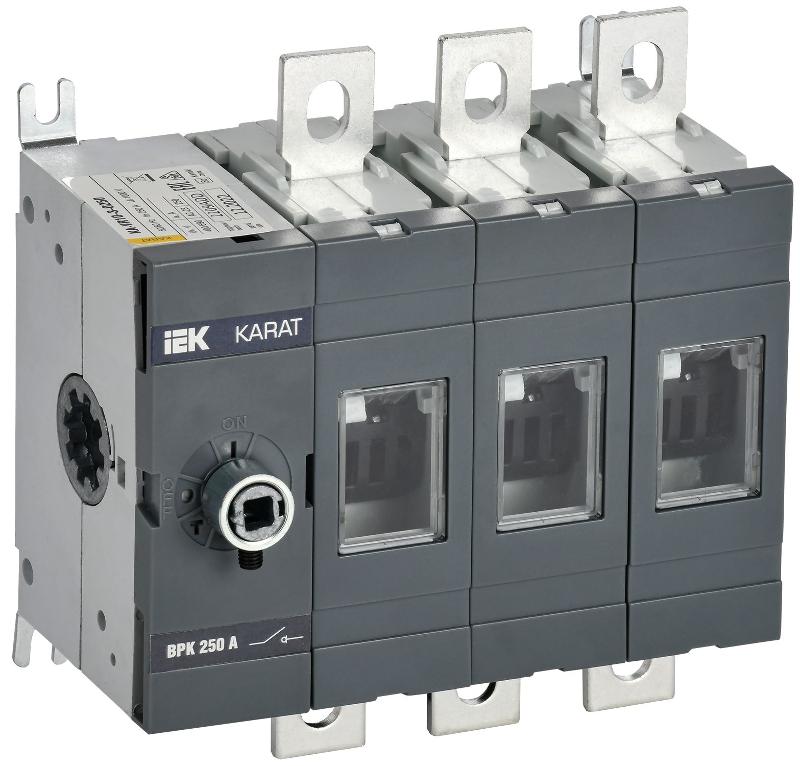 KARAT Выкл-разъед. ВРК без рукоятки 3P 250А  | KA-VR10-3-0250 | IEK — IEK (ИЭК)