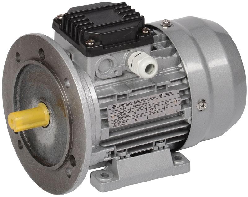 Электродвигатель 3ф.АИР 56B4 380В 0.18кВт 1500об/мин 2081 (комби) DRIVE |DRV056-B4-000-2-1520| IEK — IEK (ИЭК)