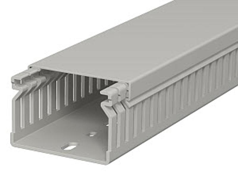Распределительный кабельный канал LK4 40x60x2000 мм (ПВХ,серый) (LK4 40060) | 6178014 | OBO Bettermann — миниатюра 2