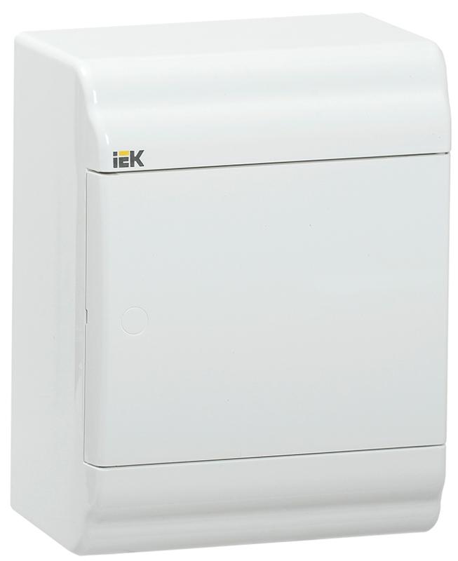 Корпус пластиковый навесной на 4 модуля ЩРН-П-4 IP41 (190х146х100мм) PRIME белая дверь | MKP82-N-04-WD-41-20 | IEK — IEK (ИЭК)