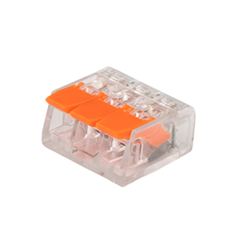 Клемма монтажная  рычажного соединения PTC-3P 221-413 450V 32A 0,14-4.0mm2 /50 шт./  |5050914| Jazzway — Jazzway
