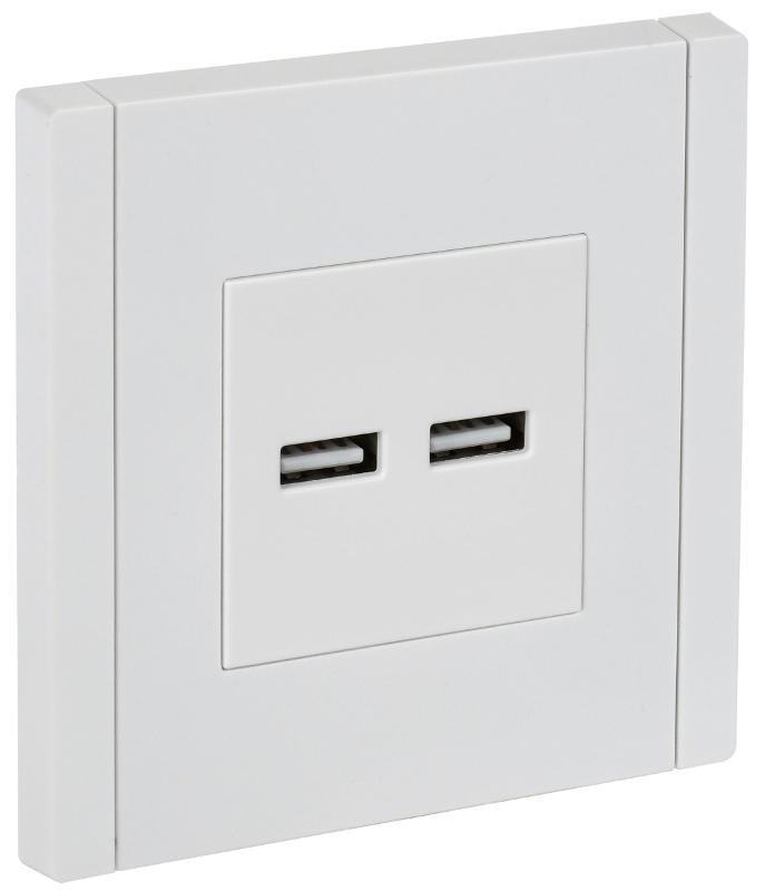 FORTE&PIANO Розетка USB A+A 3,1А FP249 белый | FP-U21-D31-K01 | IEK — IEK (ИЭК)