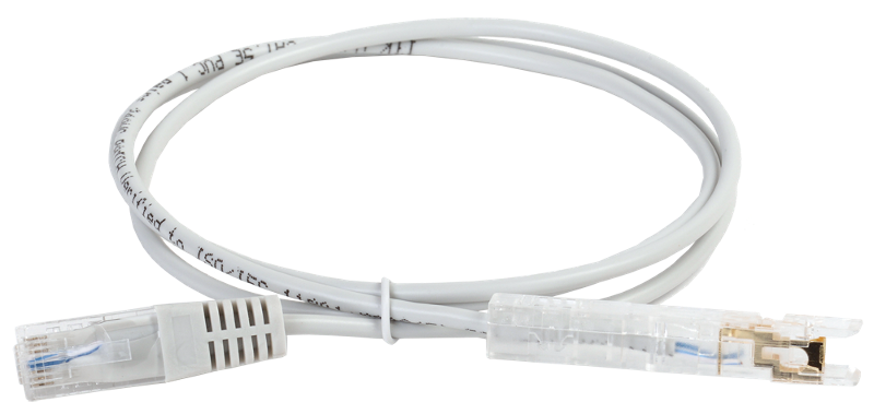Патч-корд 110-RJ45 1 пара, кат.5Е, 1м, серый | PC01-11045-1P1M | ITK — ITK