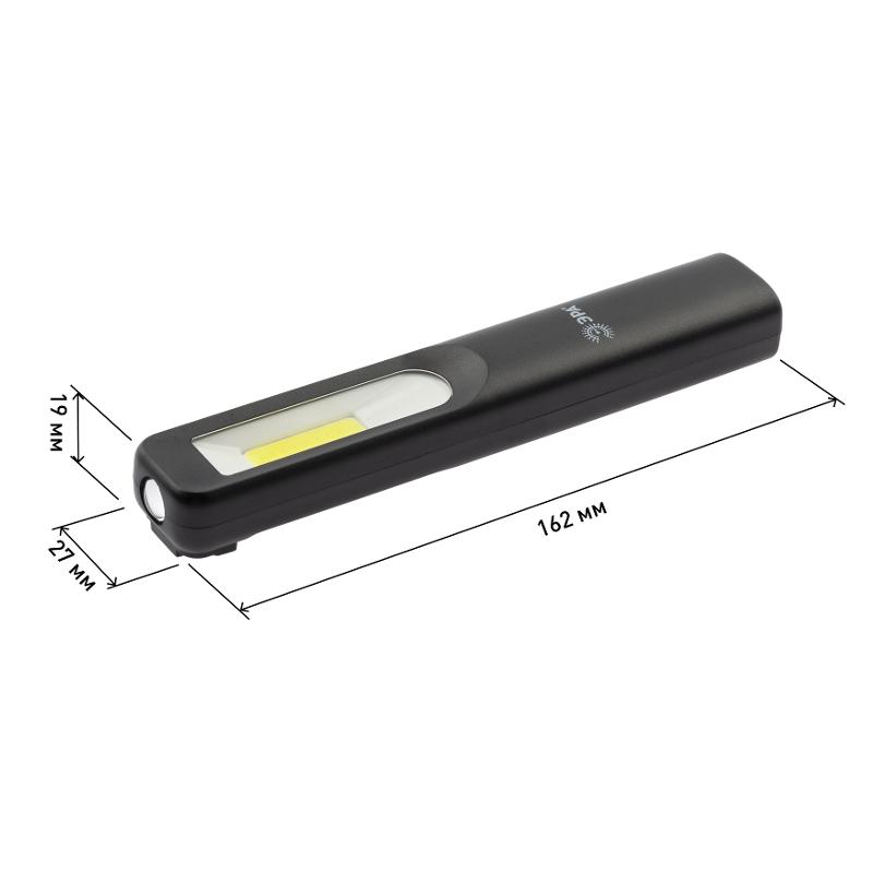 Фонарь рабочий RA-701 Практик [ЗВт COB, 3Вт LED, магнит, клипса-держатель, micro USB, 1200mA | Б0039623 | ЭРА — миниатюра 5