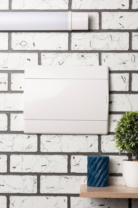 Щит распределительный встраиваемый ЩРВ-П-12 "SlimBox" белая дверца IP41 PROxima | sb-v-12w | EKF — миниатюра 13
