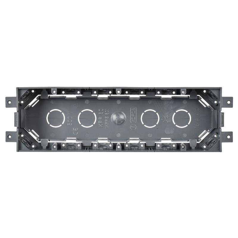 Коробка приборная ONFLOOR|KNP-80-16-PA-7012 | IEK — миниатюра 2