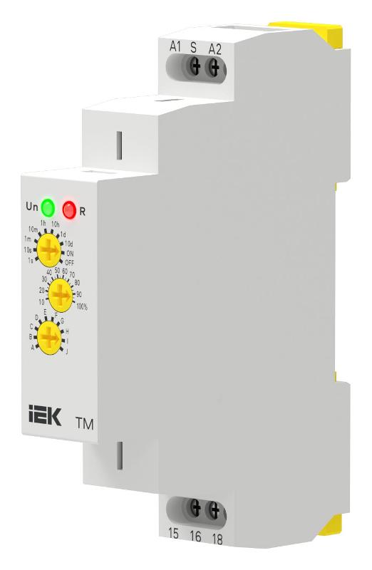 Реле времени многофункц. TM 1 конт. 230В AC | CTR-430-TM-1-10D-A230-C00 | IEK — миниатюра 3