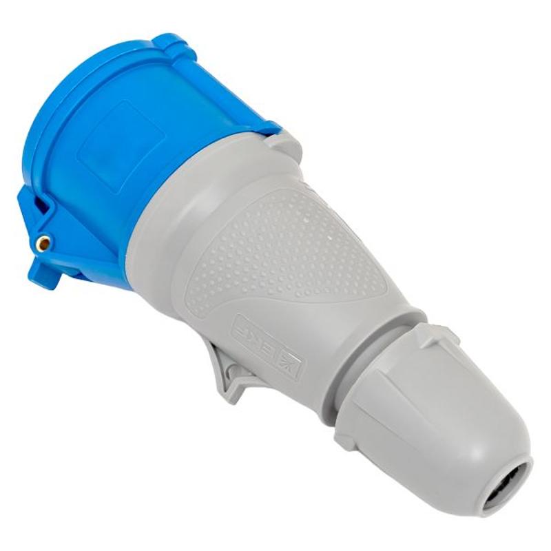 Розетка переносная 223 2P+PE 32А 220В IP44 EKF PROXIMA | ps-223-32-220-PRO | EKF — миниатюра 10