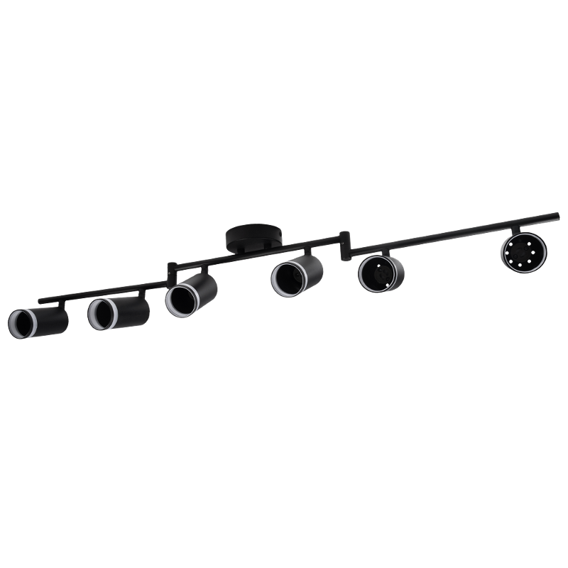 Светильник светодиодный бытовой PCL 0306 6xGU10 BL 230V IP20 — фото 1