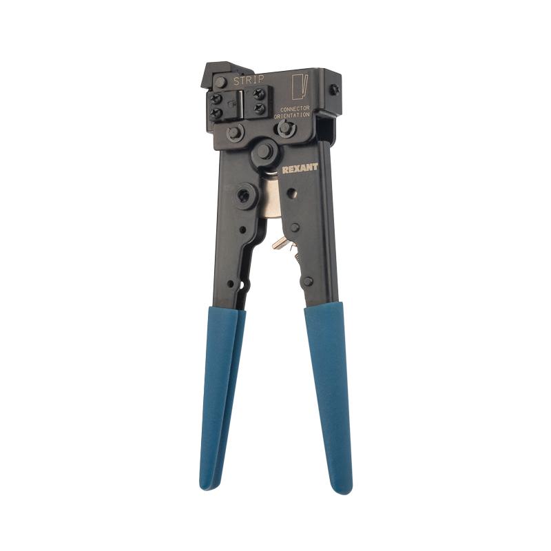 Кримпер для обжима торцевой 8P8C (ht-808) PROFI | 12-3453 | REXANT — REXANT