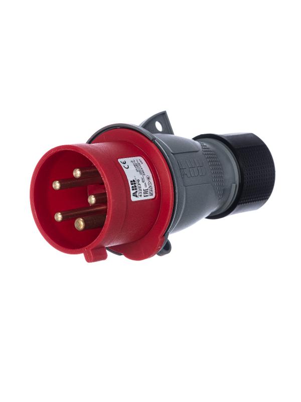 Вилка кабельная Easy&Safe 432EP6,32А,3P+N+E,IP44,6ч | 2CMA101995R1000 | ABB — миниатюра 2