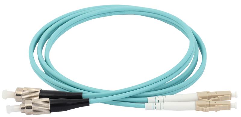 Оптический (патч-корд), MM, 50/125 (OM3), FC/UPC-LC/UPC,(Duplex),2м | FPC5003-FCU-LCU-C2L-2M | ITK — фото 1 | Sento