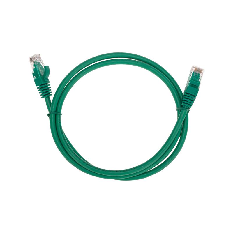 Патч-корд U/UTP CAT 6, RJ45-RJ45, 26AWG, LSZH, зеленый, 1м REXANT | 02-0296-1 | REXANT — фото 1 | Sento