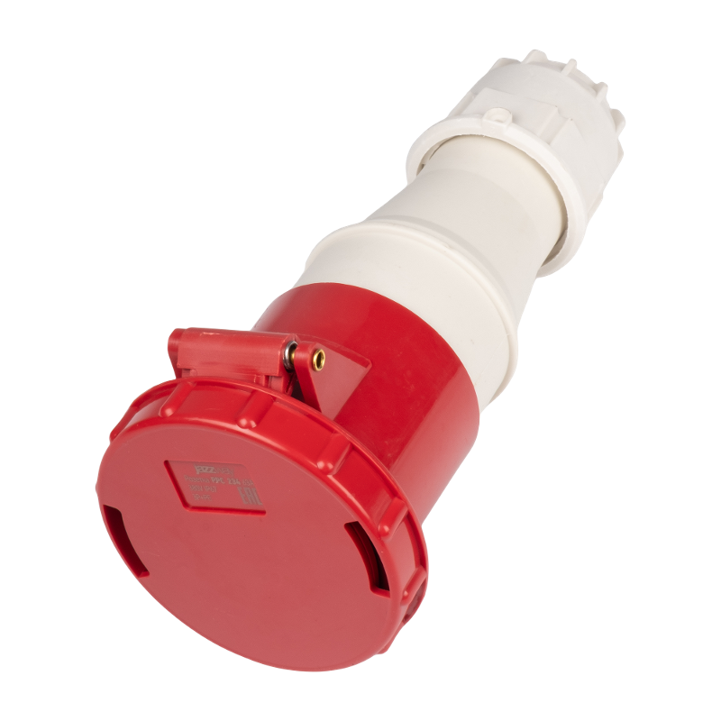 Силовой разъем  PPC 234 3Р+РЕ 63А 380В IP67  | .5072596 |  Jazzway — Jazzway