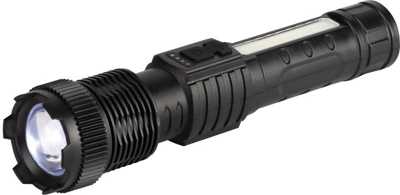Светодиодный фонарь  UA-402 универсальный аккумуляторный 5 Вт LED + 5 Вт COB Zoom 6 режимов маячок клипса USB type C | Б0069804 | ЭРА — миниатюра 4