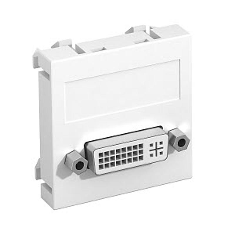 Мультимедийная рамка DVI Modul45 (черный) (MTG-DVI S SWGR1) | 6104733 | OBO Bettermann — миниатюра 2