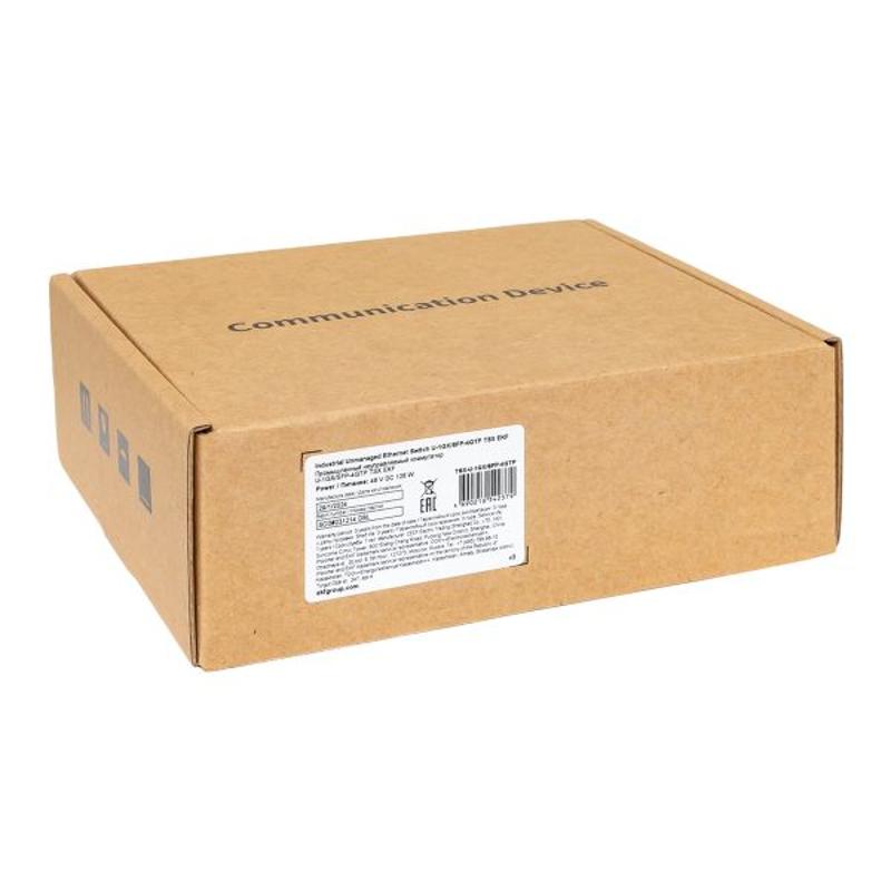 Промышленный неуправляемый коммутатор U-1GX/SFP-4GTP, 1 порт 1000Base-X SFP, 4 порта 10/100/1000Base-T(X) RJ45 c PoE, монтаж на динрейку TSX |TSX-U-1G — миниатюра 18