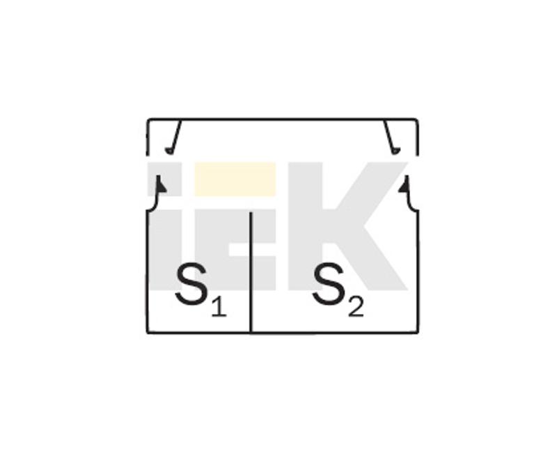 Кабель-канал  40/2х16 "ЭЛЕКОР" (30 м) | CKK10-040-016-2-K01 | IEK — миниатюра 2