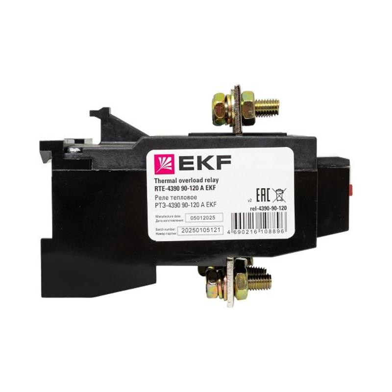 Реле тепловое РТЭ-4390 90-120А EKF PROxima | rel-4390-90-120 | EKF — миниатюра 30