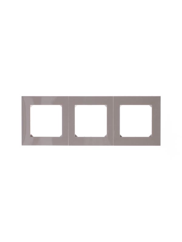 ABB Levit Кофе макиато / белый Рамка 3-ая | 3901H-A05030 18W | 2CHH015030A6018 | ABB — миниатюра 4