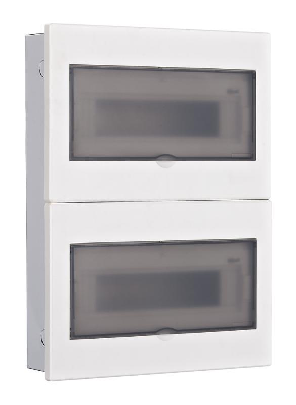 Корпус встраиваемый прозр. дв. 2 ряда 26 мод. IP41 ЩРВ-М | 31076DEK | DEKraft — DEKraft