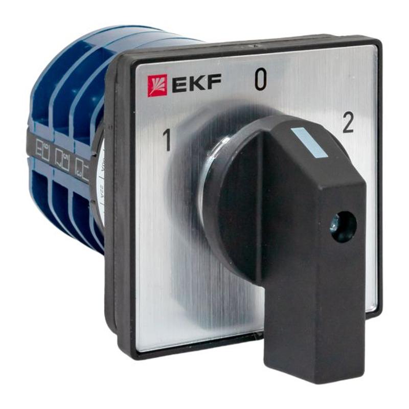 Переключатель кулачковый ПК-1-23 32А 3P «1-0-2» IP65 | pk-1-23-32-65 | EKF — миниатюра 1