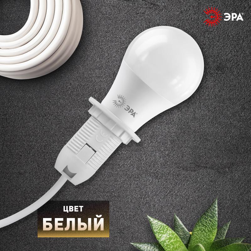 Патрон Е27 с кольцом, пластик, белый (x50) | Б0043748 | ЭРА — миниатюра 4