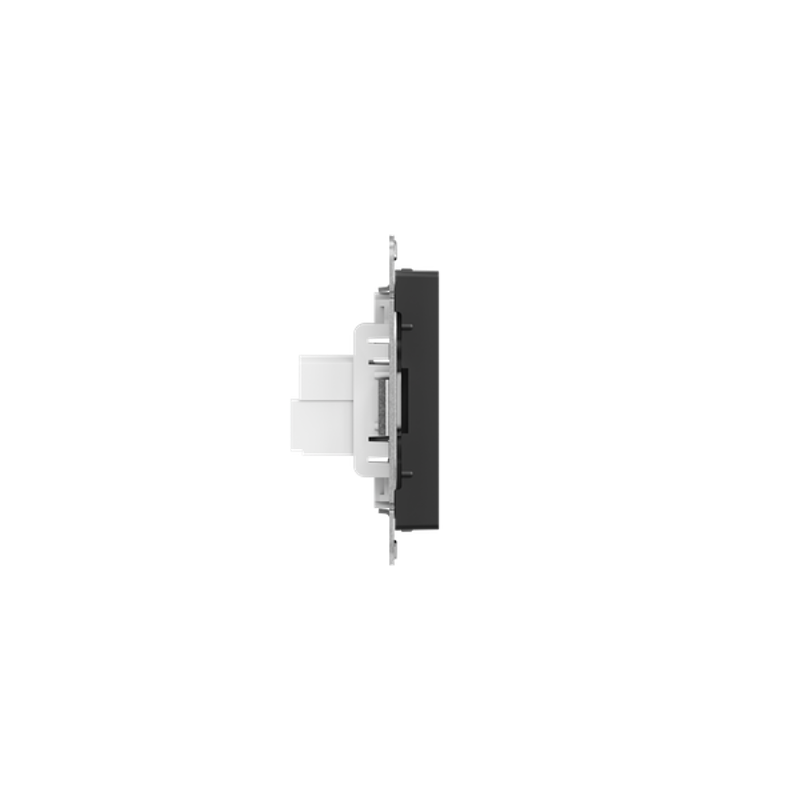 Механизм розетки RJ45 - 2шт, (cat5), чёрный Эпика EKF | UP1-SOB-2RJ45-5 | EKF — миниатюра 3