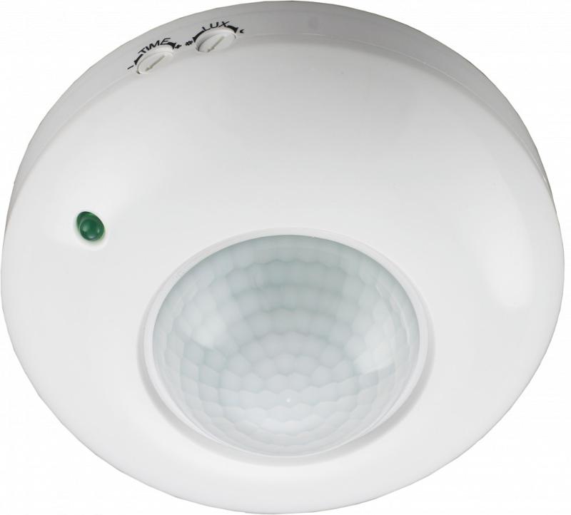 Датчик движения инфракрасный ДДИ-101 01 1200Вт 6м 360° белый | 60130DEK | DEKraft — фото 1 | Sento
