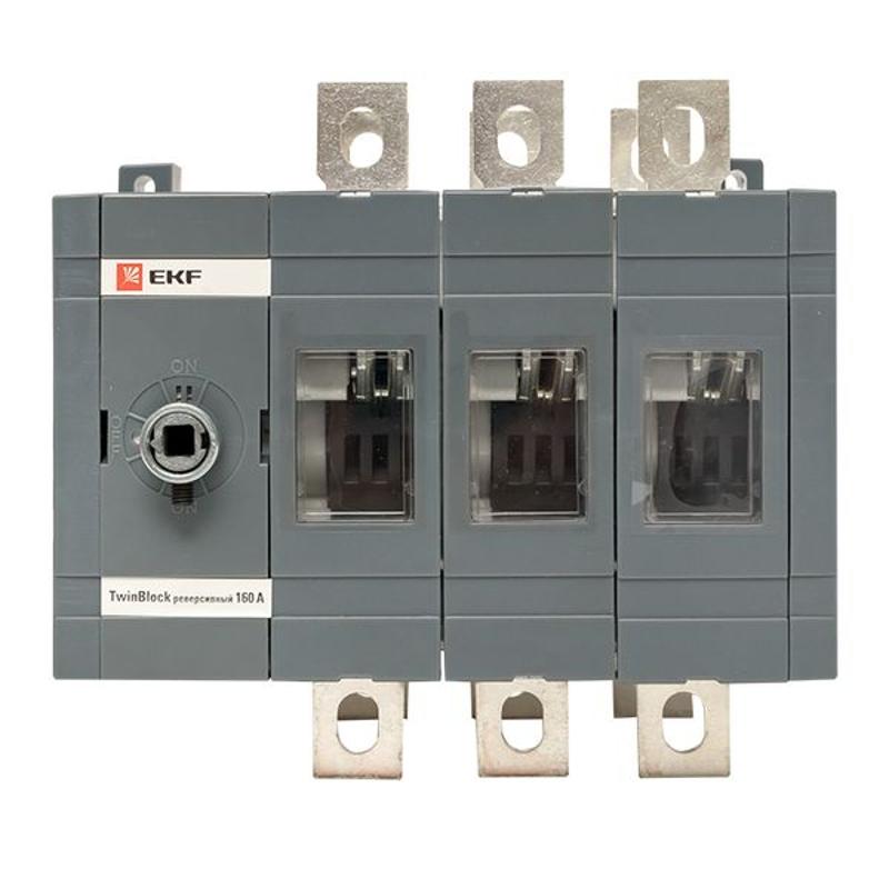 Рубильник 160A 3P реверсивный без рукоятки управления TwinBlock EKF | tb-s-160-3p-rev | EKF — миниатюра 9