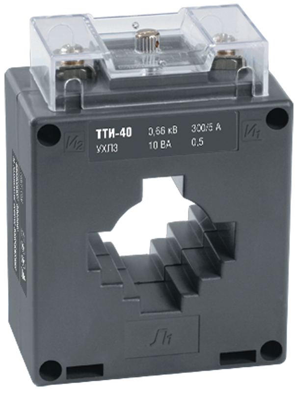 Трансформатор тока ТТИ-40 500/5А 10ВА класс 0,5 | ITT30-2-10-0500 | IEK — миниатюра 2