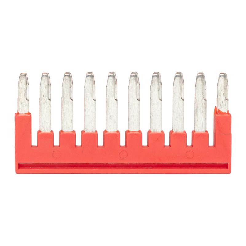 Перемычка втычная для JXB-ST-push-in 2,5 10PIN (10 шт.)  PROxima| plc-per-st-10PIN-2.5 | EKF — миниатюра 2