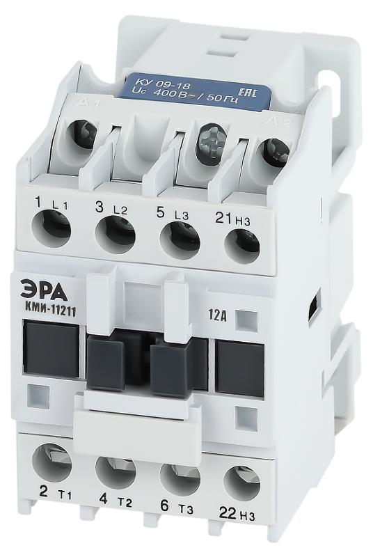 Контактор PRO KKM11-012-400-01-E КМИ-11211 12А 400В/АС3 1НЗ | Б0050430 | ЭРА — ЭРА (Энергия света)