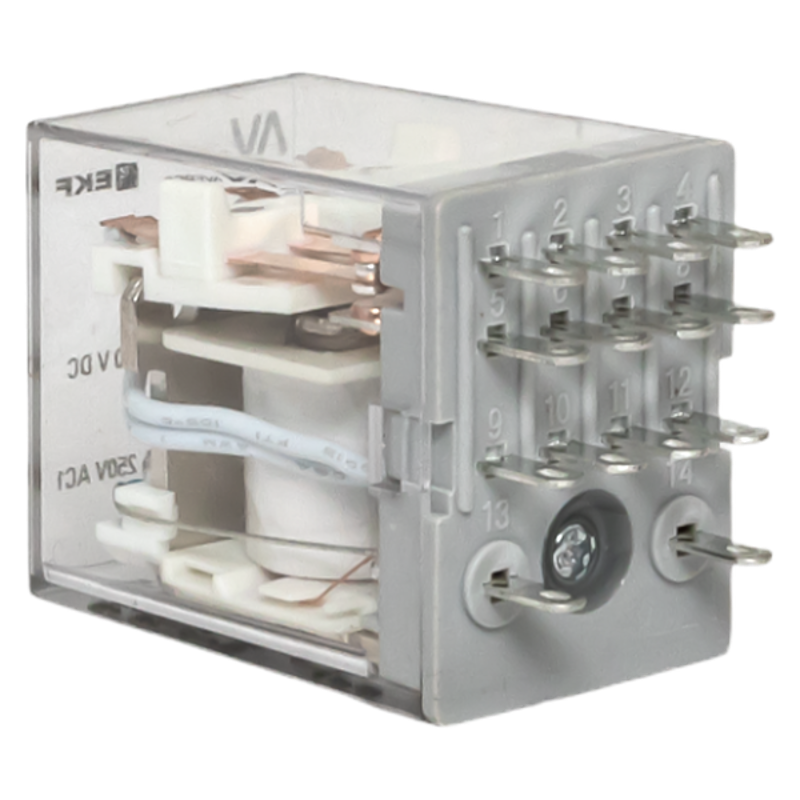 Реле промежуточное RPA 22/4 5A 110В DC  AVERES |rpa-22-4-110DC| EKF — миниатюра 8